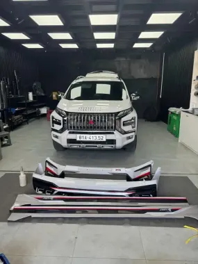       BodyKit Xpander Cross 2022-2025 M Raider Nhập Thái, Chất liệu nhựa ABS