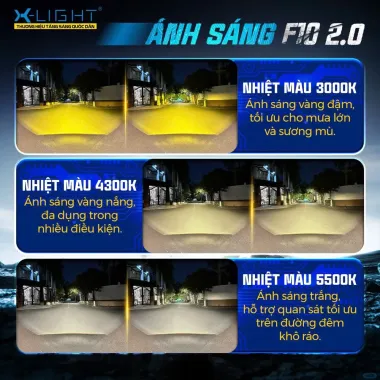 BI GẦM X-LIGHT F10 2.0