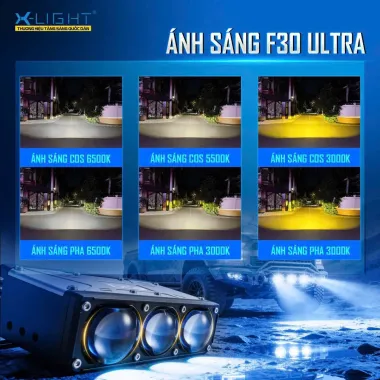 ĐÈN GẦM DẠNG RỜI F30 ULTRA